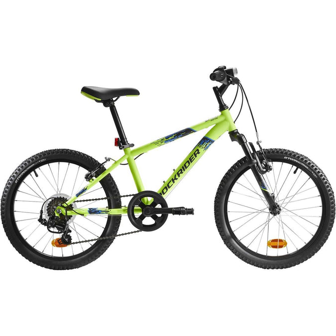 VTT ENFANT ROCKRIDER ST 500 20 POUCES 6-9 ans Jaune Fluo, photo 13 of 12