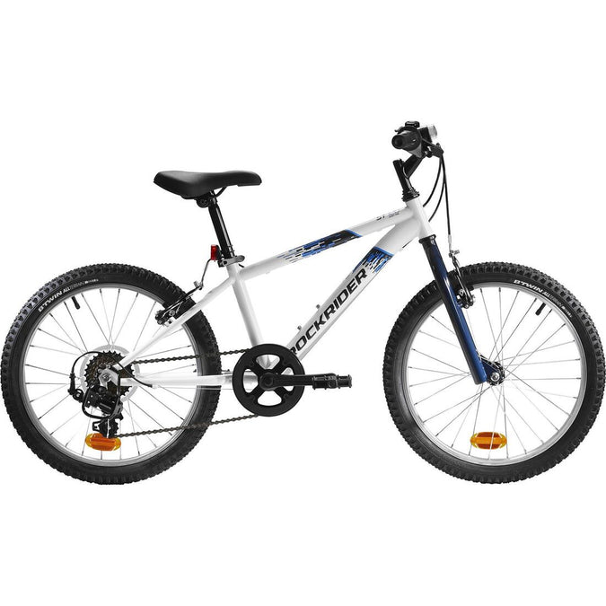 VTT ENFANT ROCKRIDER ST 120 20 POUCES 6-9 ans BLANC BLEU, photo 9 of 8
