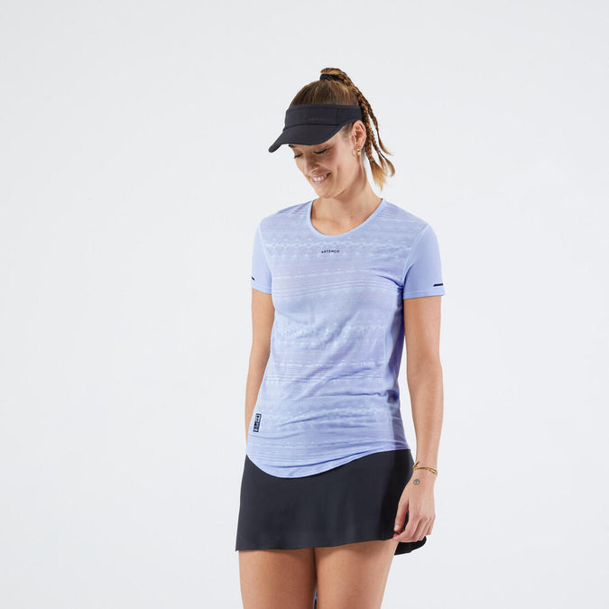 T-shirt tennis light Femme - TTS light bleu lavande, photo 7 of 6