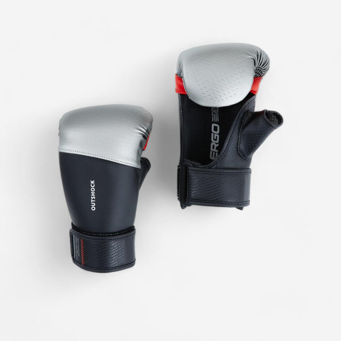GANTS DE SAC DE FRAPPE 500 NOIR/ARGENT, photo 7 of 6