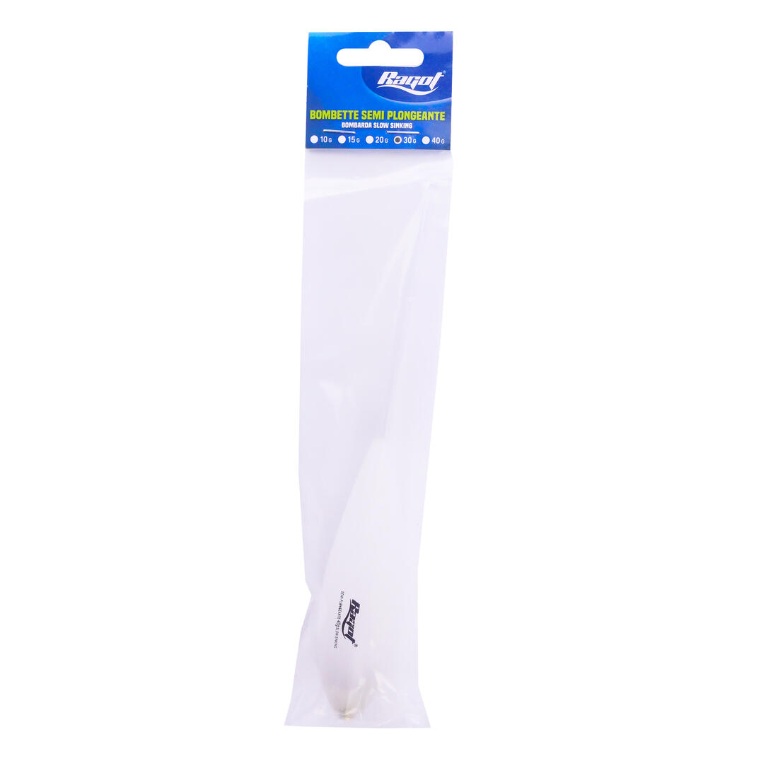 Bombette semi-plongeante 30gr pêche en mer
