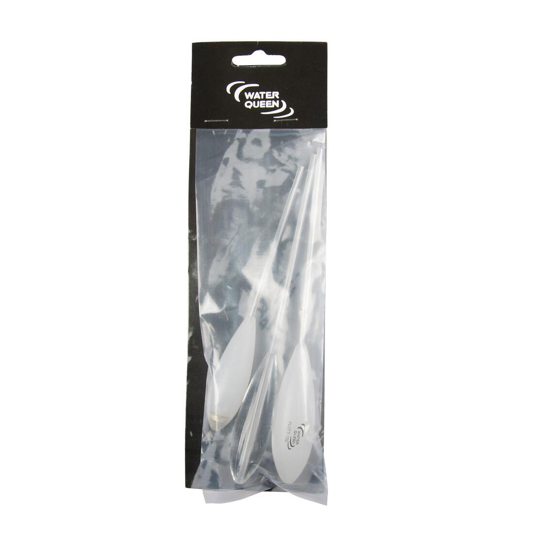 PECHE DE LA TRUITE A LA BOMBETTE KIT 3 BOMBETTES TRANSPARENTES